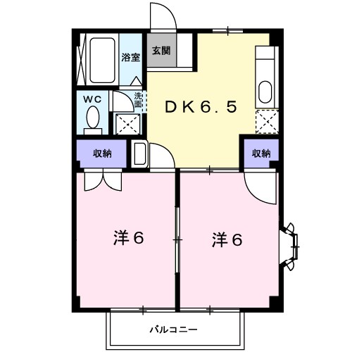 メゾンエスポワール 間取り図