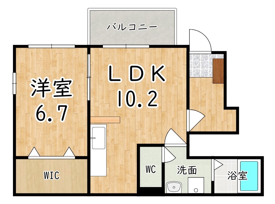 エレガンス 間取り図