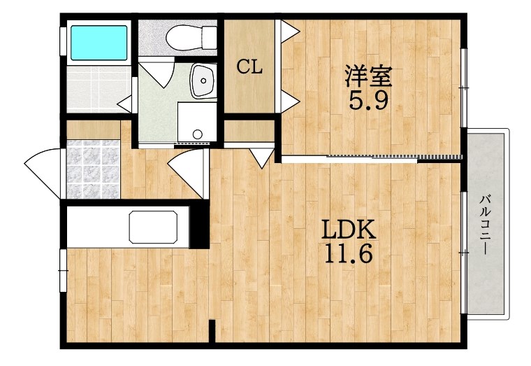 ブリッサ 間取り図