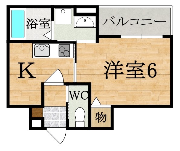 クレアール紺屋町Ⅱ（コンヤマチ） 間取り図