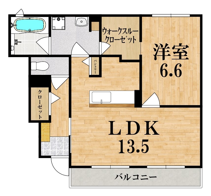 エクセレント　カーサⅡ 103号室 間取り