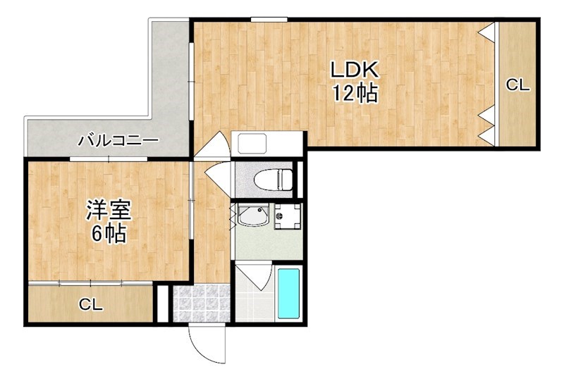 石橋ビル 303号室 間取り