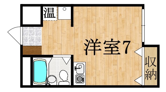 寿ビル 203号室 間取り
