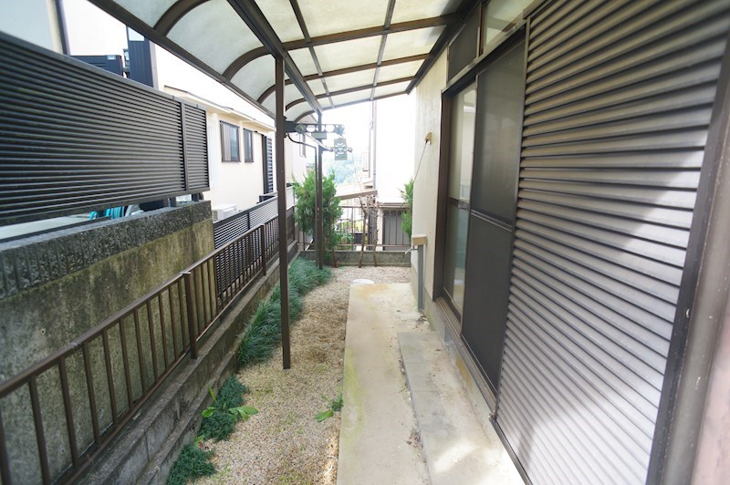 奈良市川上町戸建 ベランダ