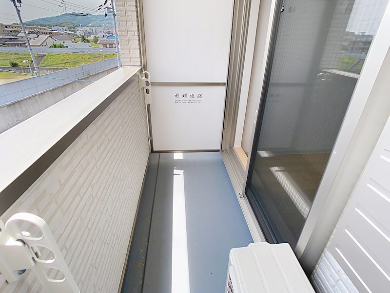 グランシエル王寺Ⅰ ベランダ