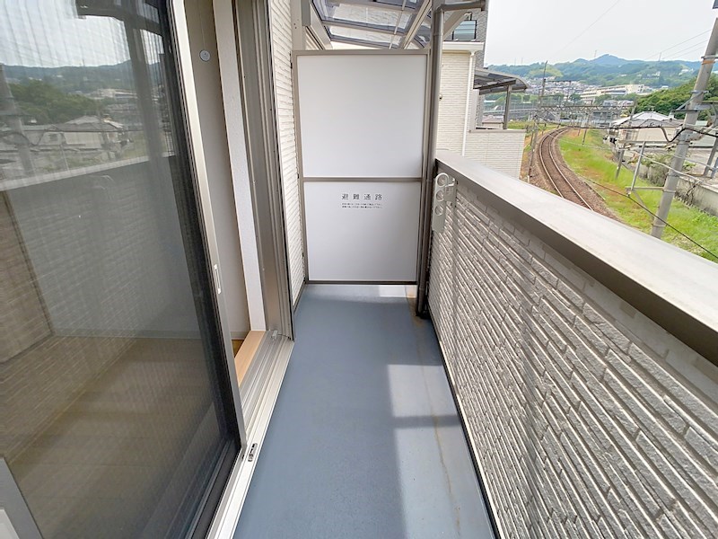 グランシエル王寺Ⅰ ベランダ