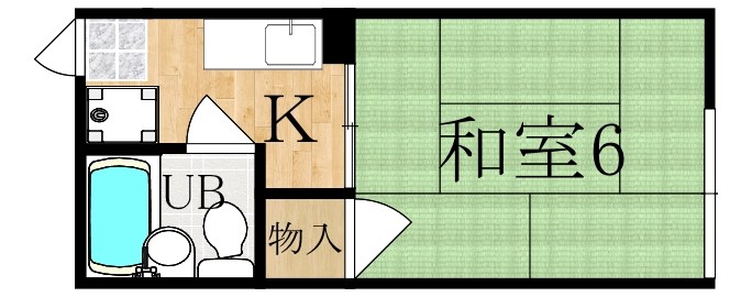 カインドリーハイツ 101号室 間取り