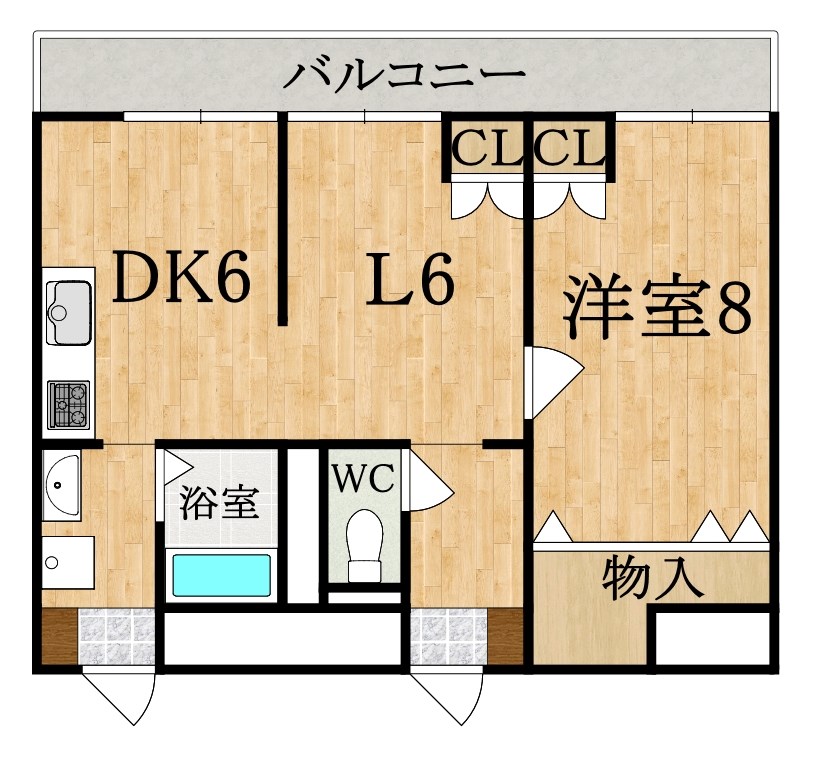 ランドヒルＰａｒｔⅢ 101号室 間取り