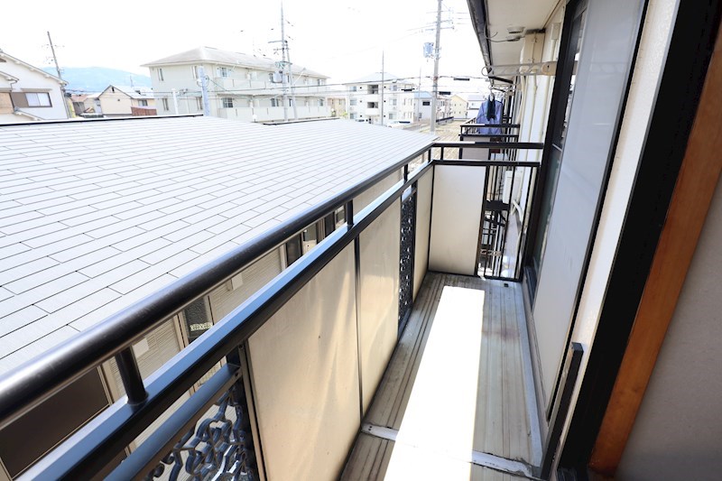 フォレストハイツ富堂町B ベランダ