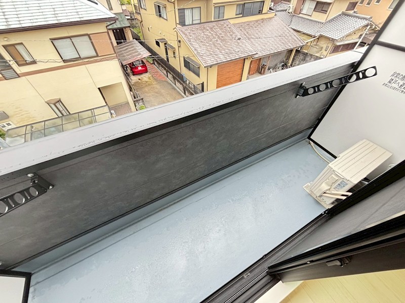 UNI　FLAT　奈良法蓮町 ベランダ