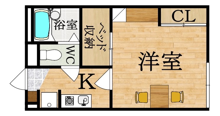 レオパレス大和郡山 間取り