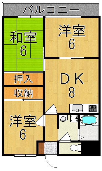 小泉サンハイツ 間取り