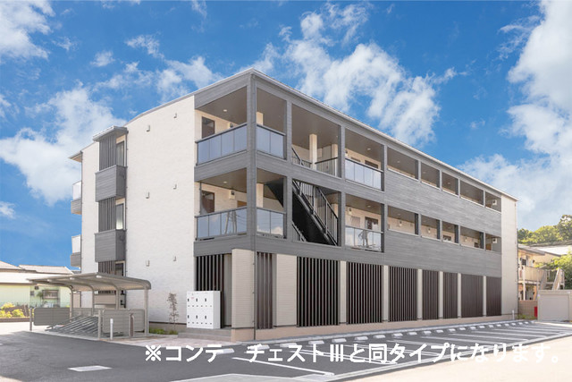 ソレーユ生駒 304号室 外観
