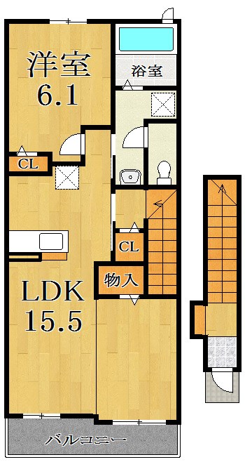 Heritage（エリタージュ） 1202号室 間取り
