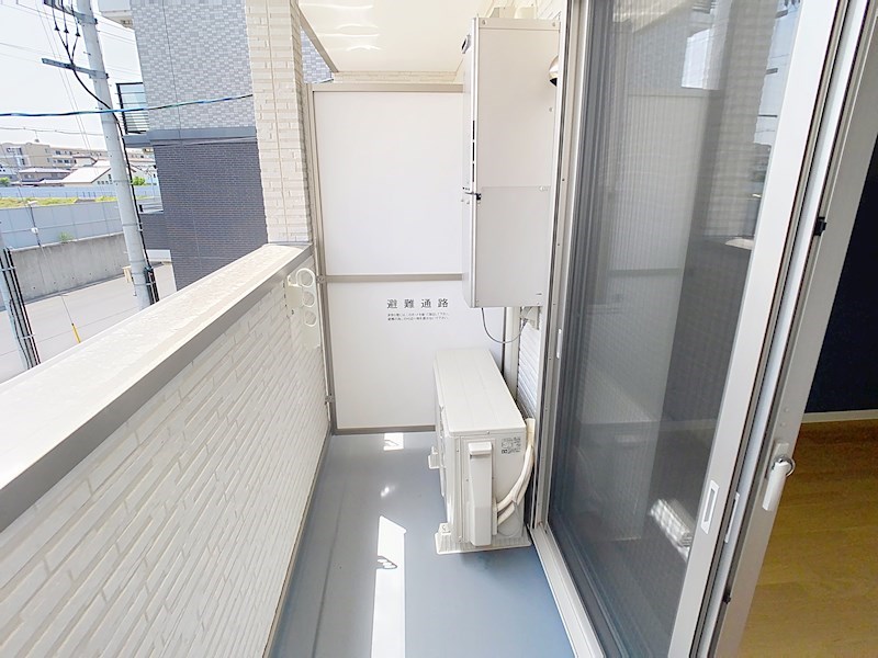 グランシエル王寺Ⅱ ベランダ