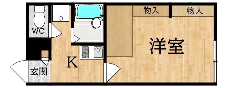 レオパレス美夢（ミユウ） 間取り