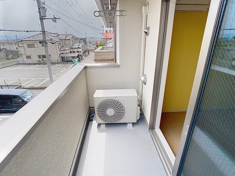 セゾンコート龍田 ベランダ