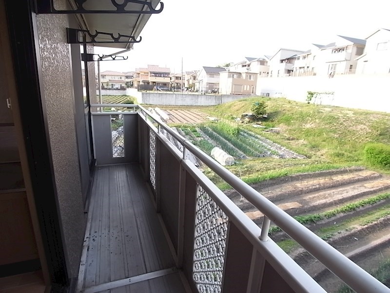 エクレール平城Ｂ棟 ベランダ