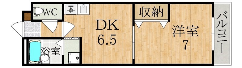 ウェストヴィレッジ 303号室 間取り