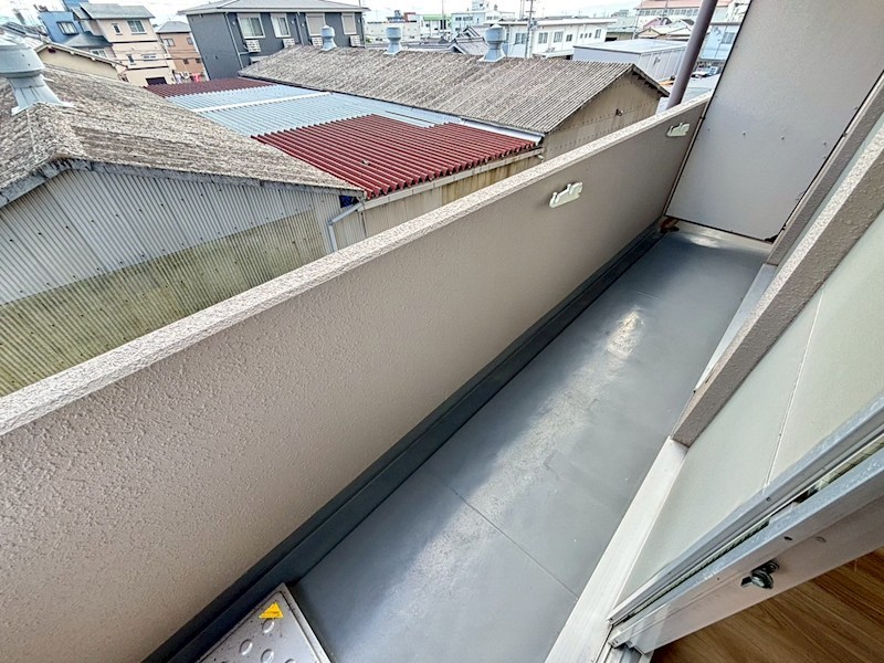 サンプラザ南京終 ベランダ