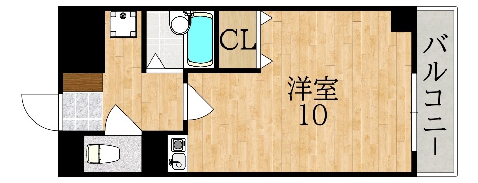 谷垣ビル 204号室 間取り