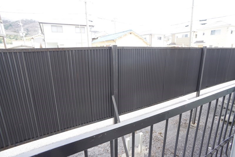 竜田川ハイツ ベランダ
