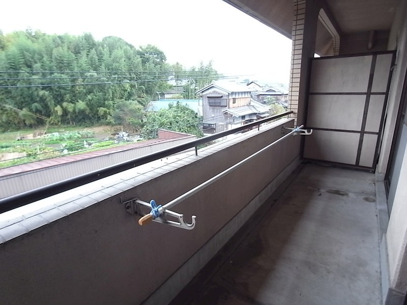 生駒レックスマンション ベランダ