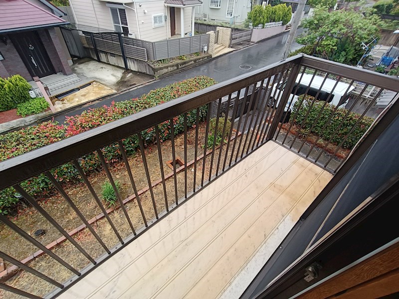 大髙邸 ベランダ
