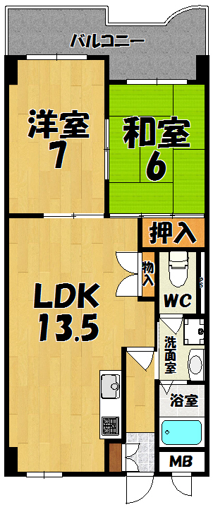CENTURY ASUKA　Ⅲ（センチュリーアスカ3） 間取り