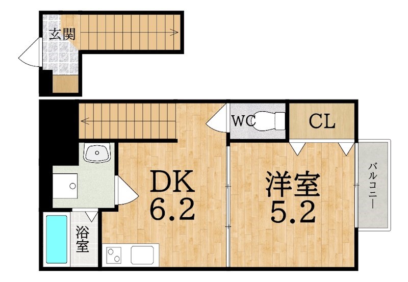 ベルオーブⅡ（2） 間取り