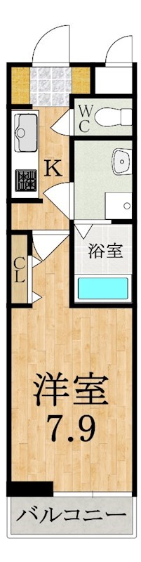 ルミエール神宮前 302号室 間取り