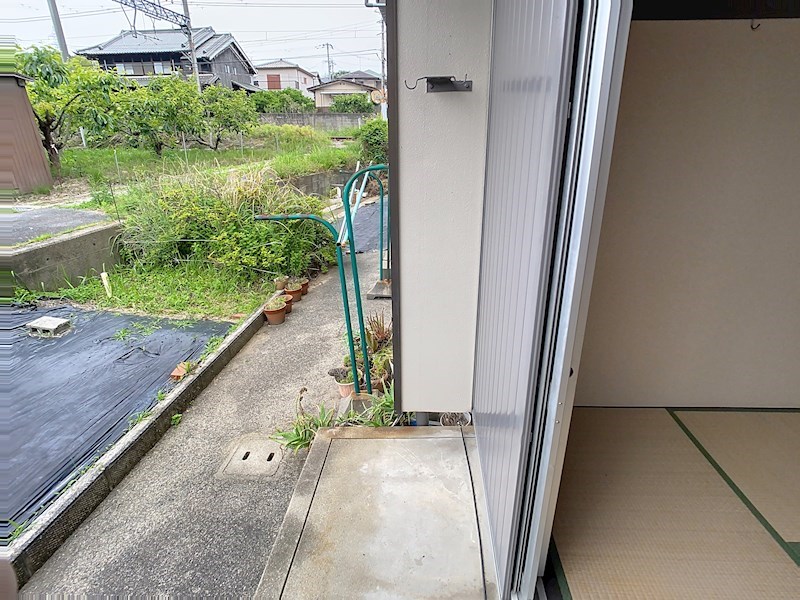 稲葉ハイツ　Ｂ ベランダ