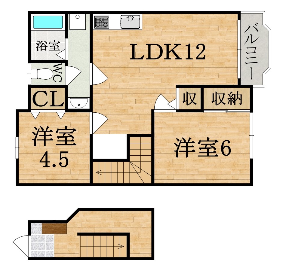 シティーパルⅢ（3） 間取り