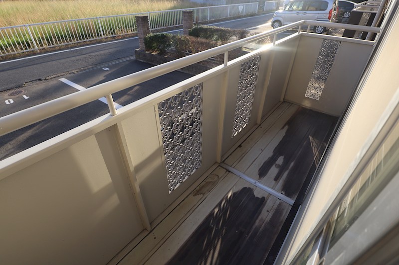 レジデンスボナールⅠ ベランダ