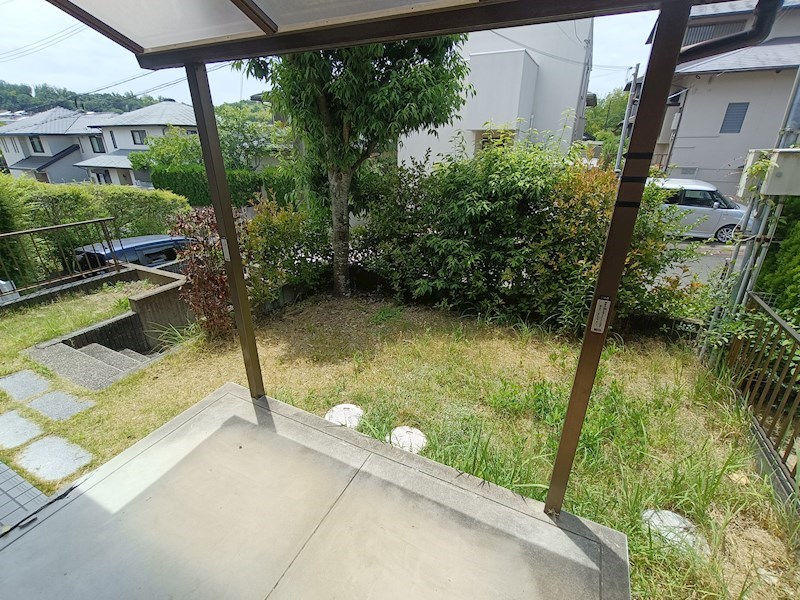 タウンハウス中辻 ベランダ
