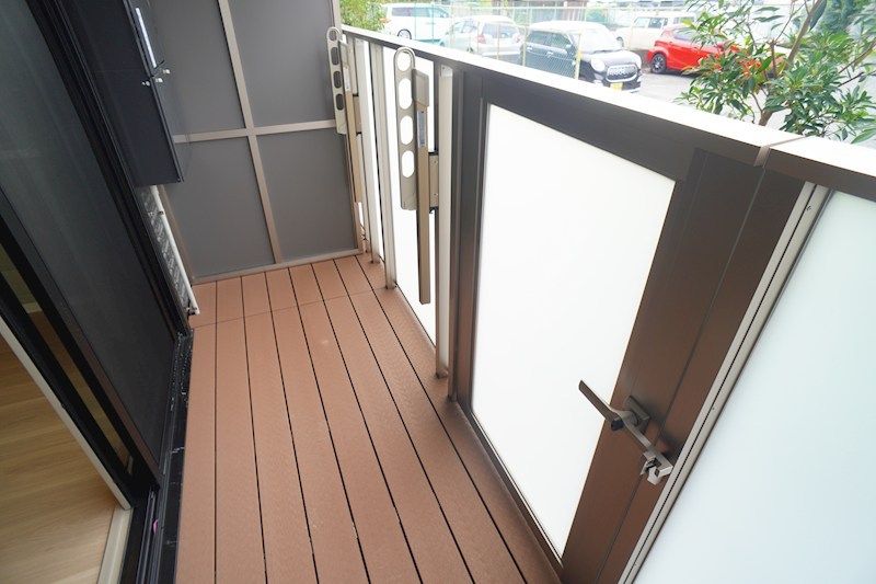 レジデンス三条宮前 ベランダ