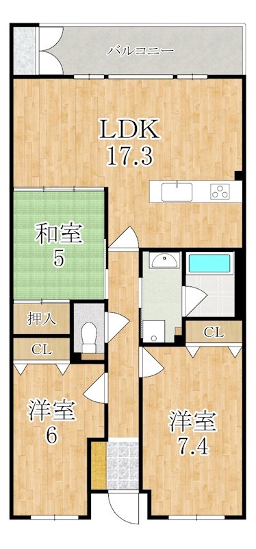ピアッツァコート神宮前 間取り