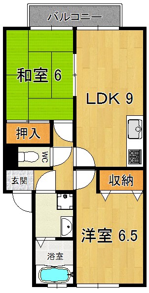 メディオ　Ａ 間取り