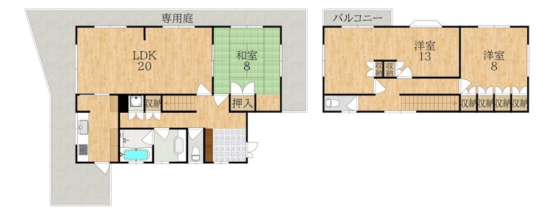 三松ケ丘戸建 間取り