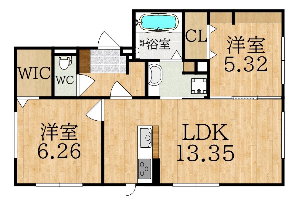 サージュ大和郡山 間取り