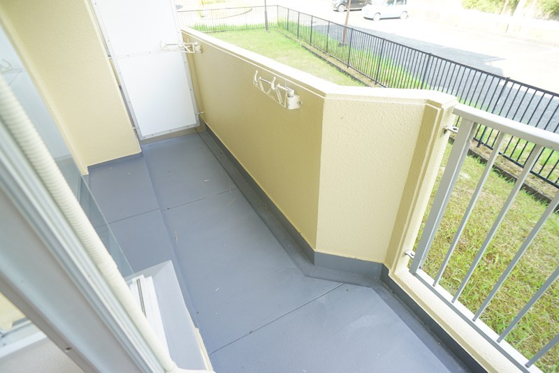 三和平城グランドパレス ベランダ