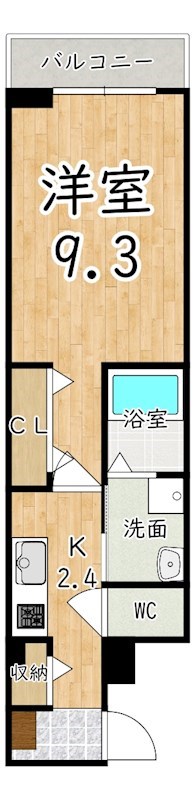 ハルズ　MIKURADO 303号室 間取り