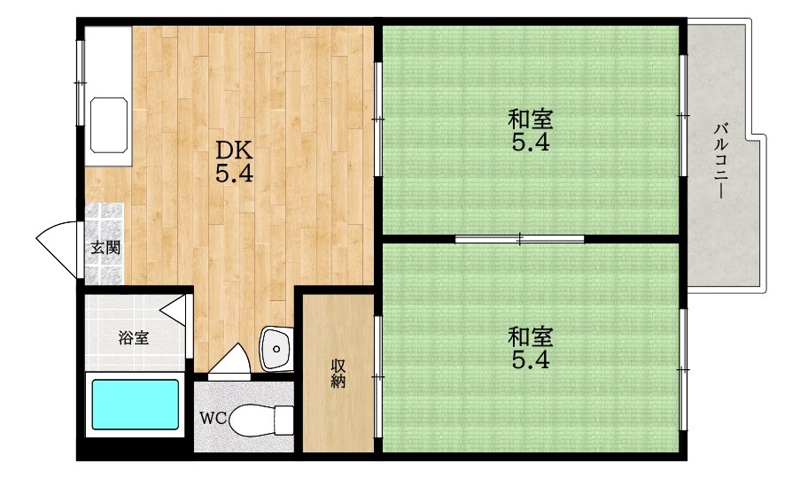 ピノハイツ 間取り