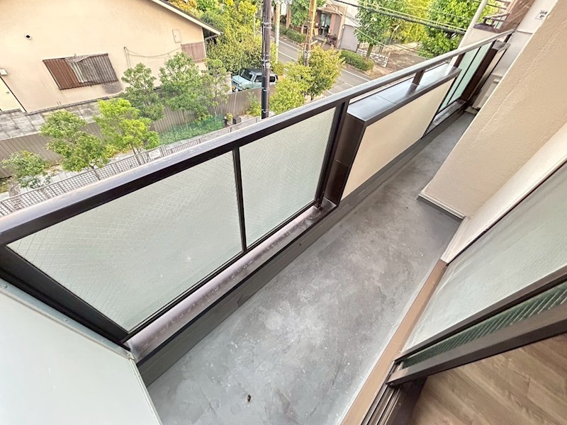 フリーデ北風呂 ベランダ