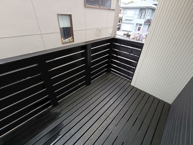 右京３丁目戸建賃貸 ベランダ