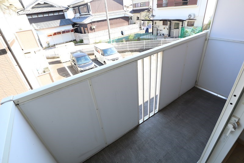 シャルマン竹田Ａ棟 ベランダ