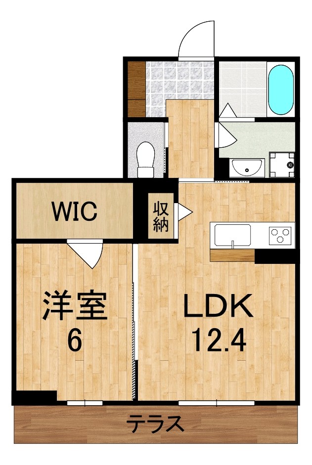 シャーメゾン王寺駅前 間取り図