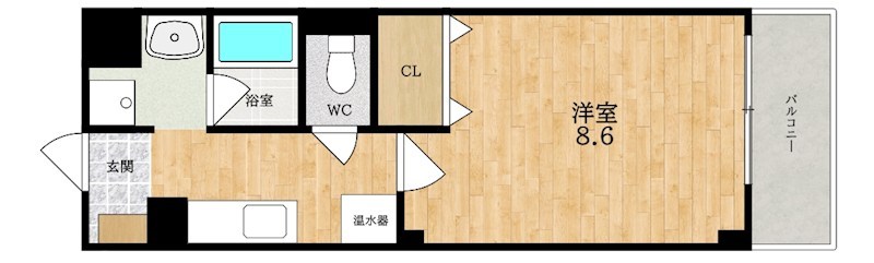 ヴァンセットモネ 間取り