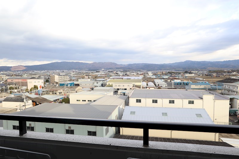 北之庄西町ビル ベランダ
