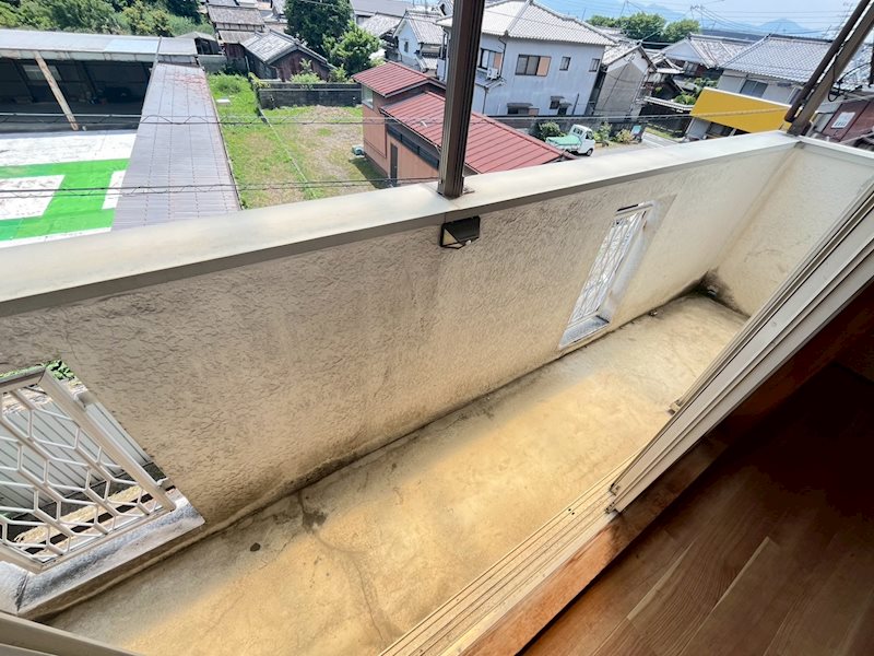 ガレージHOUSE ベランダ